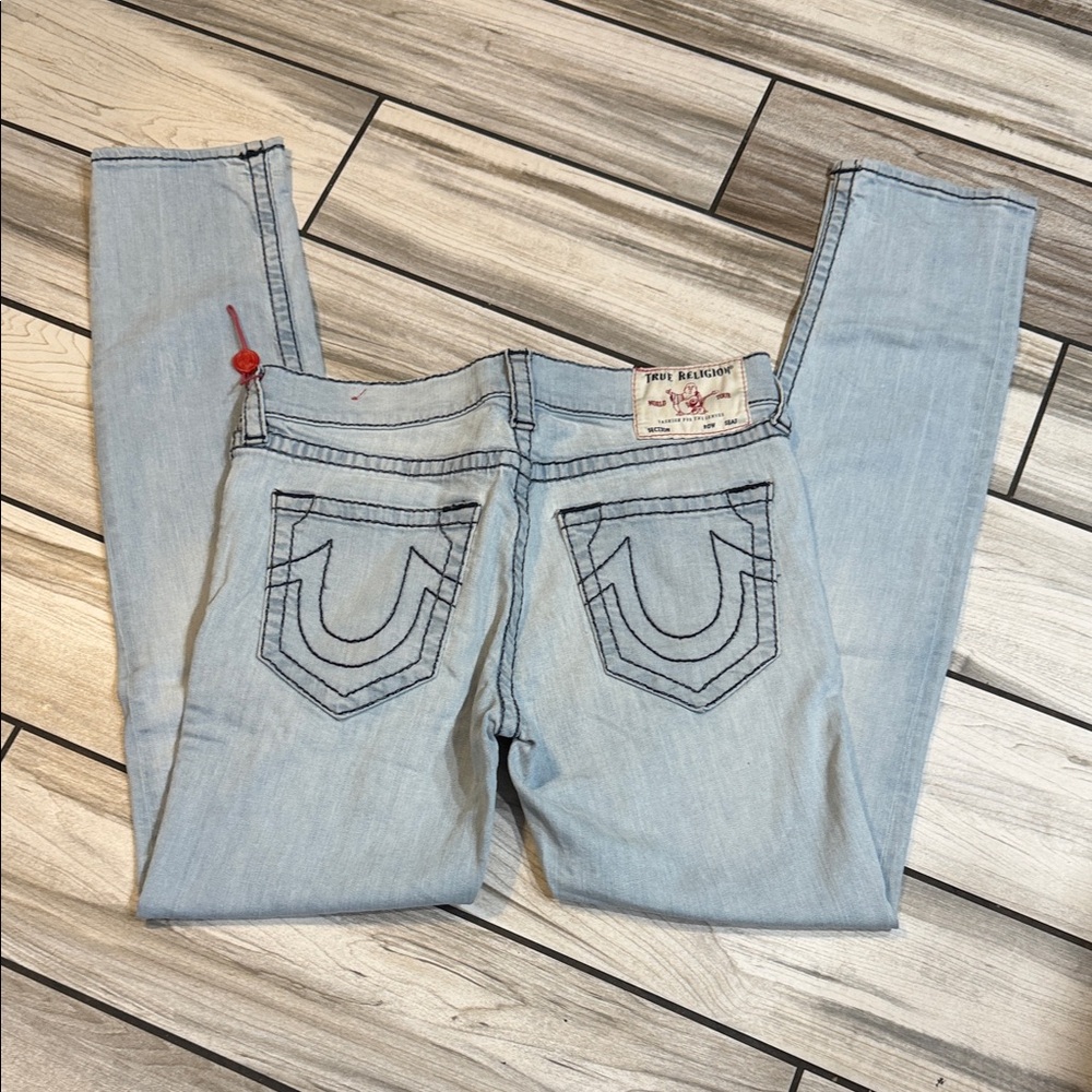 True Religion Men’s Light Blue Skinny Jeans